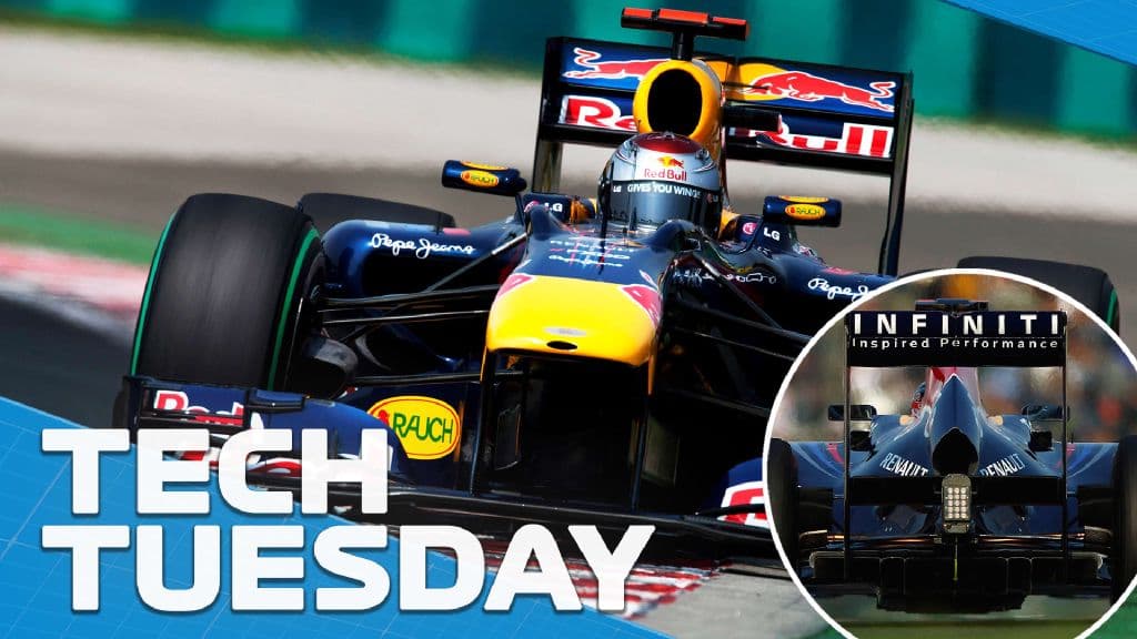 TECH TUESDAY: The secrets behind Red Bull’s former world-beating F1 designs – 10 years on from their ‘quadruple double’ | Formula 1®